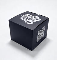 Caja de Embalaje de Cartón Impresa Personalizada para Pequeñas Empresas, Tipo Carpeta de Cartón para Gorras y Sombreros