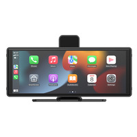 Écran CarPlay sans fil 10,25 pouces Écran tactile pour voiture Allwinner F133 DVR Écran CarPlay Moniteur mobile de voiture Navigation Musique