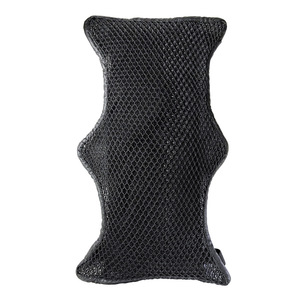Housse de siège pour scooter électrique, noire, double couche, maille 3D respirante, imperméable, pour l'été - Product Image 4
