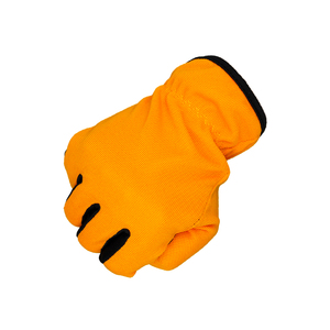 Guantes de trabajo de dedo completo de cuero nobuk duradero rocoso puño elástico transpirable diseño antideslizante reducción de impacto antivibración para - Product Image 4