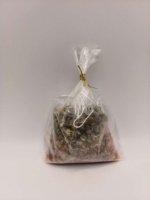 Sel de bain aux fleurs séchées naturelles, huile essentielle de lavande, sel de mer, sel de l'Himalaya, sel minéral, sel de bain parfumé à la rose et au citron