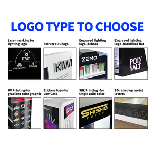 European Smokeless Tobacco Display Rack Metal <strong>Cigarette</strong> <strong>Shelf</strong> with Transparent Remote Control Door and Screen - Product Image 5
