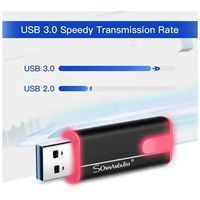 Flash Drive SOMNAMBULIST LED 16gb 32gb 64gb USB 3.0 2.9 32 Gb Pendrive Pen Drive USB Flash Pen Drive 128GB Thumb Drive