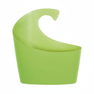 Spirella Sydney Wall <b>Basket</b> Collection, <b>Large</b> Storage <b>Basket</b> 30.5 x 27.5 x 10 cm, Polypropylene, Green - Product Image 2