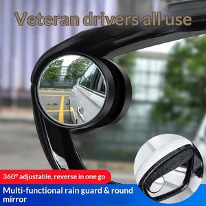 Black <strong>Car</strong> Rearview <strong>Mirror</strong> Rain Visor Two-in-One Small <strong>Mirror</strong> Rain Shield Reversing Aid <strong>Blind</strong> <strong>Spot</strong> Multifunctional <strong>Mirror</strong> - Product Image 1