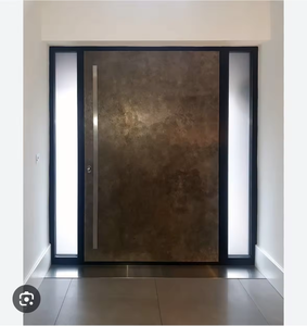 ALUFRONT Vente en gros en usine <span class=keywords><strong>Porte</strong></span> pivotante de sécurité pour <span class=keywords><strong>entrée</strong></span> principale résidentielle Portes <span class=keywords><strong>d</strong></span>'<span class=keywords><strong>entrée</strong></span> extérieures pour maisons - Product Image 3