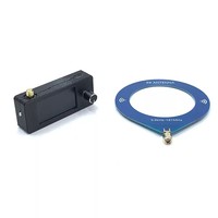 Antena Loop Penerima Radio RF SI4732 Ukuran Saku 0.5-108MHz dengan Layar Warna IPS 1.9 Inci Mendukung Mode LSB USB AM FM