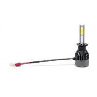 G21 Ampoules de phares LED pour voitures Auto Jaune Bleu Phare de voiture H4 H1 H3 H7 880 H8 05 9012 D1 5202 H13 9004