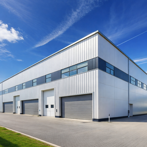 Taller <span class=keywords><strong>de</strong></span> Estructura <span class=keywords><strong>de</strong></span> Acero <span class=keywords><strong>de</strong></span> Fácil Montaje, Edificio Comercial Prefabricado para Fabricación en Fábrica y Tienda, para <span class=keywords><strong>Almacén</strong></span> <span class=keywords><strong>de</strong></span> Acero - Product Image 6