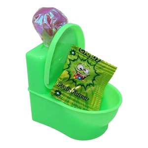 Logotipo personalizado Halal Kids Candy Toy Funny Toilet Lollipops and Popping Candy - Product Image 5