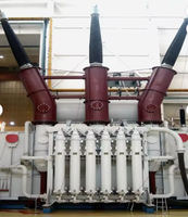 Transformador principal de 500kV para centrales hidroeléctricas de 700MVA, transformador para plantas de almacenamiento de energía por bombeo con bajas pérdidas y baja elevación de temperatura.