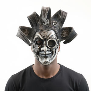 Masque <span class=keywords><strong>de</strong></span> <span class=keywords><strong>clown</strong></span> steampunk <span class=keywords><strong>de</strong></span> haute qualité pour les fêtes d'Halloween, les événements costumés, les déguisements, la décoration <span class=keywords><strong>de</strong></span> costumes - Product Image 5