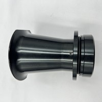 Filtre de raccordement d'admission d'air en acier inoxydable industriel pour compresseurs de machines pneumatiques usinées CNC