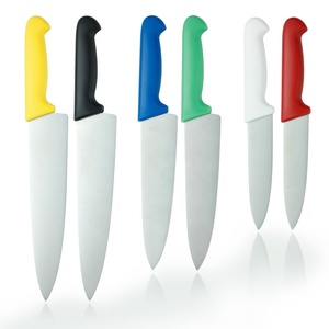 Chất Lượng Cao Cấp Thân Thiện Với Môi Tay Phải Nhà Bếp Đầu Bếp Dao Chuyên Nghiệp Thép Không Gỉ Đồ tể Với <span class=keywords><strong>PP</strong></span> Nhựa Đầy Màu Sắc Xử Lý - Product Image 1