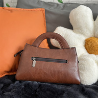 Sacs à main de fabricants directs, Sac à bandoulière et sac porté croisé en cuir PU et polyester, style rétro national Tournesol, sac pour maman, avec fermeture éclair, tendance