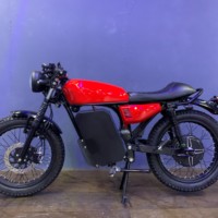 Modèle de moto électrique rétro rapide 2000W 3000W 4000W 72V, scooter électrique adulte, modèle CG MAX