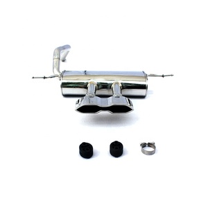 ING הטוב ביותר באיכות נירוסטה catback פליטה עבור 2012 עד פורד פוקוס 2.0T 2.3T צעיף עם שסתום אביזרי רכב - Product Image 1