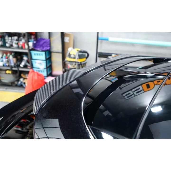 707 Style Dry Carbon Fiber Rear Spoiler and Trunk Spoiler Modification ...
