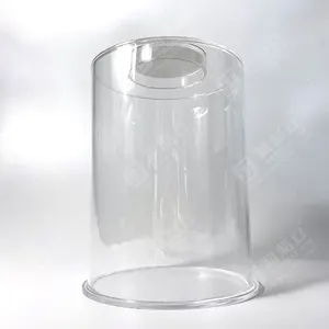热卖定制透明Lucite立方体冰桶，带盖储物
