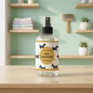 Aromasong Int. Private Label Eco-Friendly Classic Pet Cologne Fresh Scented Perfume 4oz <b>Spray</b> Natural Conditioning Made USA Low - Product Image 2