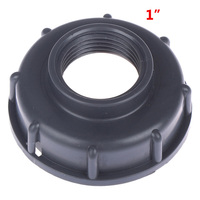 Adaptateurs de raccordement IBC, réducteur de valve de réservoir S60x6 vers 1/2\", 3/4\" et 1\", connecteur IBC en PP