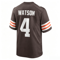 Vente en gros de jersey de haute qualité 4 # WATSON 12 # Maillot de football américain brodé SANDERS, maillot personnalisé