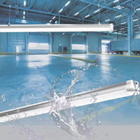 Haute Qualité Tout En Aluminium Cadre Led Lumière Ip65 Ik08 Étanche 600mm Suspendu Led Tri-Proof Lumière pour Atelier Usine