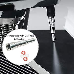 Buse à vapeur compatible De'Longhi pour machine à café, tête à vapeur en acier inoxydable, accessoire multi-usage, commande directe - Product Image 5