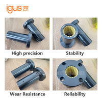 Igus Allemagne Haute Qualité Prix Bas Industrie Plastique Douille Linéaire Douilles Douille Arbre Écrou Unité CNC Machine Vis À Billes