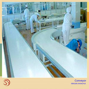 Ekmek taşıma için yüksek kalite profesyonel özel düz pu/pvc bant konveyör - Product Image 5