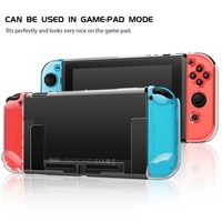 Boîtier transparent en plastique souple pour manette de console de jeu pour Nintendo Switch NS Accessoires