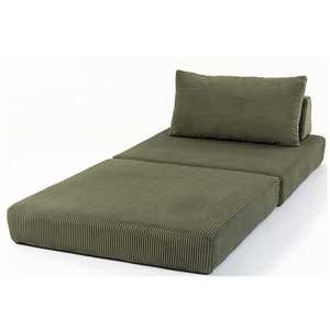 Multi-Functional Foldable Corduroy <b>Sofa</b> <b>Bed</b> Compression Packed Modular Sleeper <b>Sofa</b> One Seat <b>Small</b> Spaces Hospital School Hotel - Product Image 5