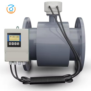 Débitmètre magnétique numérique à impulsion de type split à prix préférentiel RS485 MODBUS HART pour eaux usées - Product Image 1
