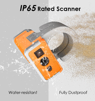 Escáner de Código de Barras de Anillo Manos Libres T3 2D, Lector de Códigos QR Inalámbrico para Dedo, CMOS IP65 Resistente, para Almacén