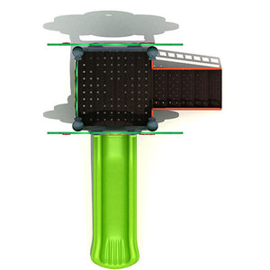 Aire de <span class=keywords><strong>jeux</strong></span> miniature sur le thème de l'arbre pour tout-petits avec toboggan en plastique, <span class=keywords><strong>jeux</strong></span> d'extérieur économiques pour la maternelle, la garderie et les <span class=keywords><strong>jeux</strong></span> de jardin - Product Image 3