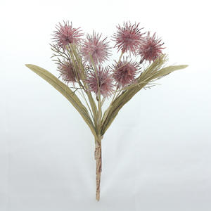 Vente directe du fabricant Fleur haute fidélité à 3 têtes en forme de boule piquante pour <span class=keywords><strong>la</strong></span> décoration de <span class=keywords><strong>la</strong></span> maison, du salon et de l'hôtel. - Product Image 6