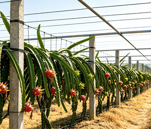 Support de treillis en polyester pour l'agriculture, pour le façonnage et le tirage des branches d'arbres fruitiers et des plantes grimpantes en verger - Product Image 1