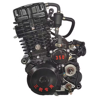 Moteur d'éjecteur à quatre temps monocylindre de Tricycle refroidi à l'eau de moto de haute qualité CQJB 300cc