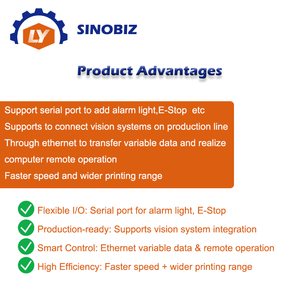เครื่องมาร์กกิ้งด้วยเลเซอร์ CO2 แบบออนไลน์ความเร็วสูง พร้อมหน้าจอสัมผัสแบบไดนามิก สำหรับพิมพ์วันที่และหมายเลขซีเรียลบนท่อพลาสติก PVC และสายเคเบิล PE - Product Image 2