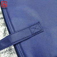 Sac isotherme en aluminium non tissé pour la livraison de nourriture à emporter, sac thermique pour pizza
