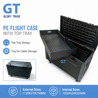 Glory Truss – Boîtes de transport et de rangement universelles, détachables, pliables, en plastique PE, pour câbles, matériel de sonorisation et équipements de transport routier