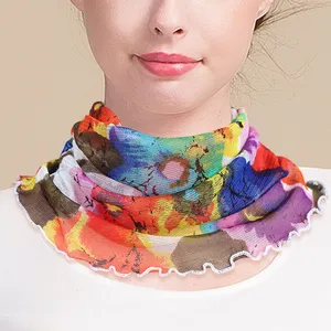 New Arrival Other Scarves Mesh Knitted Silk Scarfs for Women Stylish Knitted Scarves Women