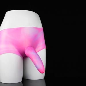 FAAK New Products Silicone Solid <b>Dildo</b> Panties Wearable Sex Toy <b>Dildo</b> Underwear Gay Panties With Penis <b>Dildo</b> for Women Sex Toys - Product Image 4