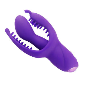 <span class=keywords><strong>Rampant</strong></span> Bunny Vibrator 10 Funktionen Flexibles Silikon Wasserdichtes <span class=keywords><strong>Rabbit</strong></span>-Vibrationsgerät für Frauen Metallisches Design Geräuscharm - Product Image 4