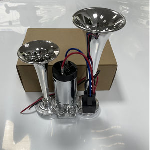 Compresseur de klaxon de voiture 12V 110-135dB, double trompette de voiture Super forte corne Durable pour haut-parleur de véhicule de Train marin EPHON95 - Product Image 5