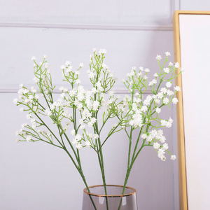 Fleurs artificielles QIHAO en plastique souple pour la décoration de mariage, accessoires pour la photographie à domicile et en extérieur - Product Image 3