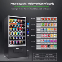 Máquina Expendedora Comercial de Bebidas y Snacks con Botones, Compatible con Múltiples Métodos de Pago (Monedas, Código QR), Personalización OEM ODM