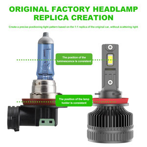 YUFING Fari a LED Personalizzati A9 300W 26000LM 9005 9006 9012 H1 H4 H7 H11 per <span class=keywords><strong>Auto</strong></span>, per Visibilità Migliorata - Product Image 5