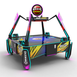 Table Magic Hockey 4 joueurs Fun Air Hockey Machine d'amusement d'intérieur pour jeu de rachat de billets Game Center - Product Image 1