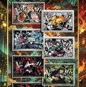 Boîtes mystères de panneaux décoratifs de collection sur le thème de l'anime japonais pour la décoration de bureau <span class=keywords><strong>et</strong></span> de chambre, cadeaux, vente en gros - Product Image 6